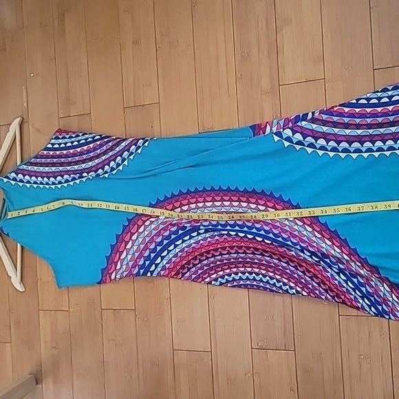 Maxi Women's Long Open String back Dress SZ L - Picture 10 of 13